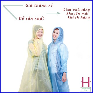 Áo mưa giấy siêu biền chống nước tốt không độc hại { H }