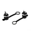 OXXGGKAO 5 Chiếc DC-022B Nguồn Điện Jack Ổ Cắm Nữ Bảng Điều Khiển Gắn Kết Nối 5 5 x 2 1mm