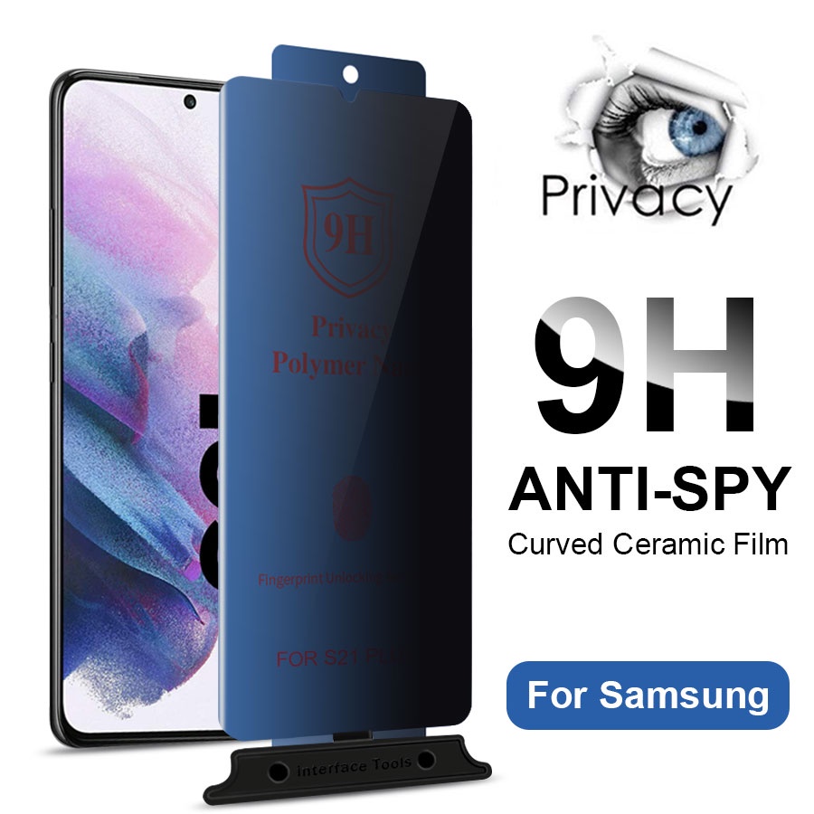 Kính Cường Lực Samsung Gốm Dẻo 3D Siêu Mỏng Bảo Vệ Màn Hình Cho Galaxy S26 S25 S24 S23 S22 S21 S20 Note 20 10 9 8 Ultra Plus | BigBuy360 - bigbuy360.vn