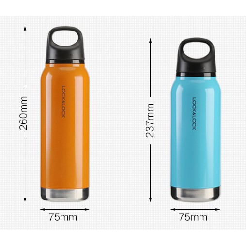 Bình giữ nhiệt LocknLock Loop Tumbler có lưới lọc trà LHC4153 (530ml) LHC4154 (620ml) - K-MALL