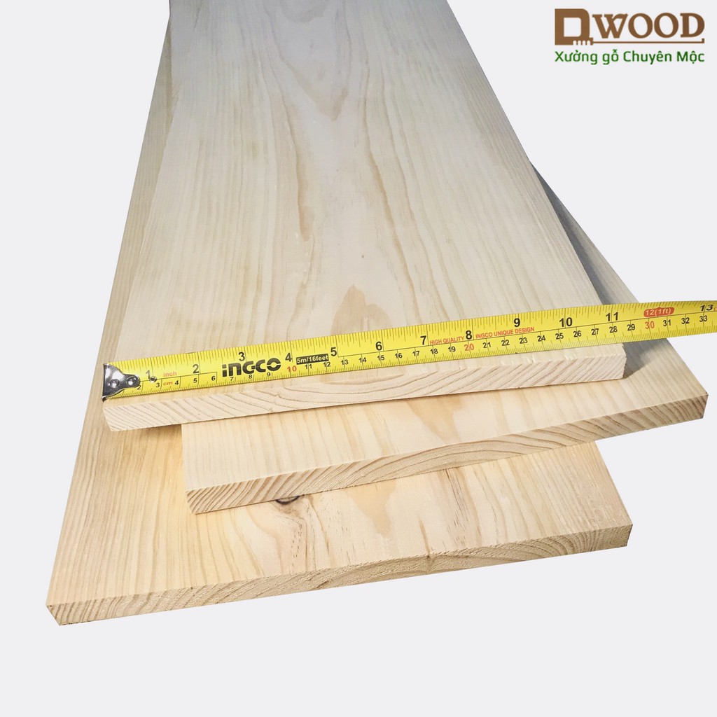 Ảnh Gỗ Thông DWOOD Mặt Rộng 28cm Nguyên Tấm Mới 100% - Chiều dài tự chọn 1
