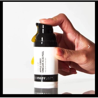 Dấm táo peel da chống lão hoá ngăn ngừa mụn, se khít lcl, kiềm dầu The Inkey List Apple Cider Vinegar Acid Peel 30ml