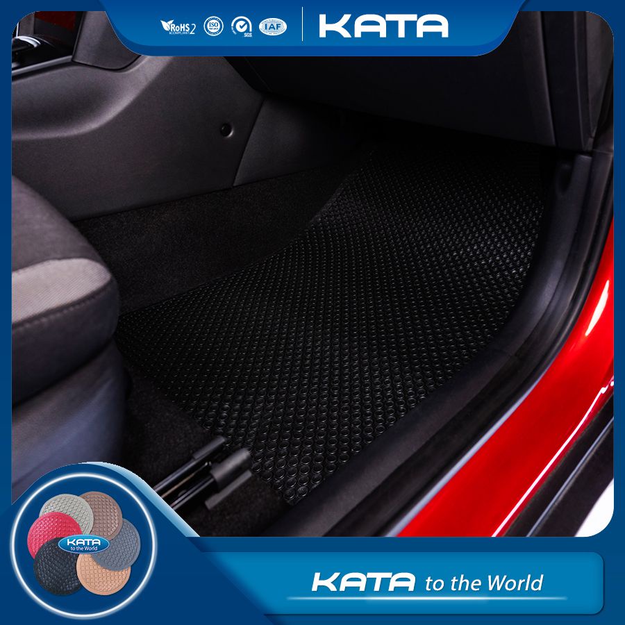 Thảm lót sàn ô tô KATA cho xe Hyundai Kona (2018-2025) - Phiên Bản PRO- Không ẩm mốc, Không thấm nước, Không mùi