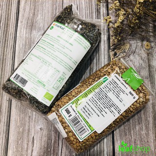 Đậu lăng xanh hữu cơ Markal 500g, dùng nấu sữa , cháo soup, hàng hữu cơ nhập khẩu Pháp