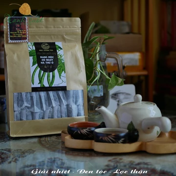 [Mộc Thanh Trà] Trà Đậu Đen Xanh Lòng & Hà thủ ô- Cỏ ngọt- Giúp Dưỡng Thận, Thải Độc, Đen Tóc, Tốt Sức Khỏe [Xanh Suốt]