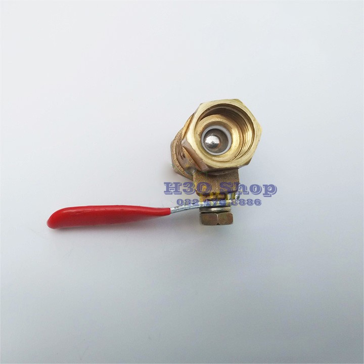 Bộ Van Khóa Ống Hơi Tưới Phun Sương 8mm - 2 Đầu Gắn Ống 8mm