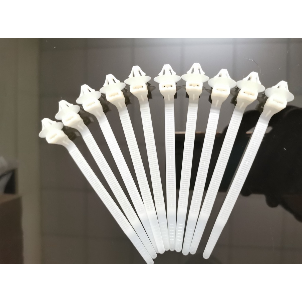 dây rút ghim nhựa, dây thít chuyên dùng cho ô tô.bịch 10 cái 5mm×120mm ...
