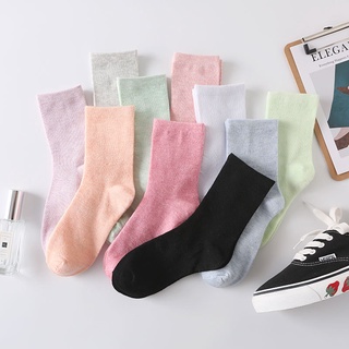 Tất cao cổ thời trang HANASO vớ nữ Trend Hàn Quốc nhiều màu chất cotton siêu mềm thoáng khí T102