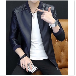 Áo khoác da nam bomber xịn xò cao cấp cho các bạn cool ngầu , bao bảnh KME FASHION