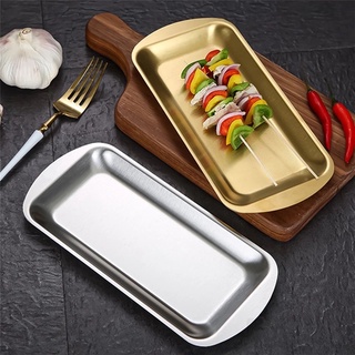Khay Chữ Nhật 22*14cm Inox 304 Siêu Dày (bao test nam châm)