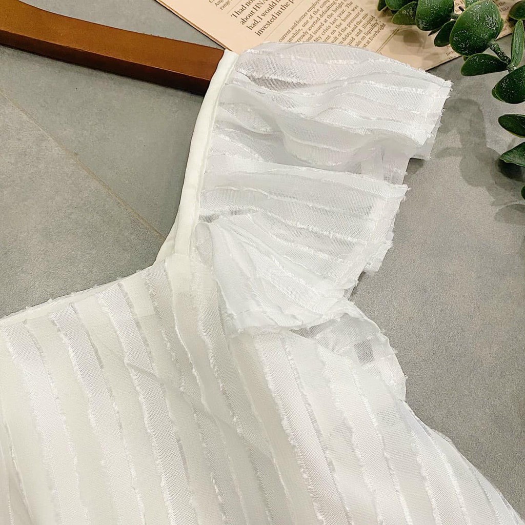 ÁO TRẮNG BABYDOLL XÒE CỰC XINH CHO MÙA HÈ - DOTI TOP