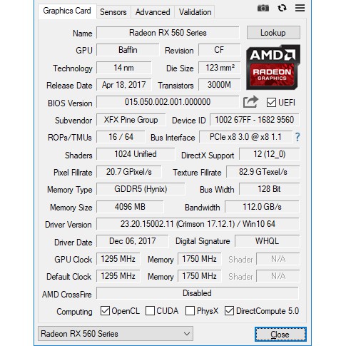 GPU-RX560-TB3-J おちつき eGFX AMD Radeon