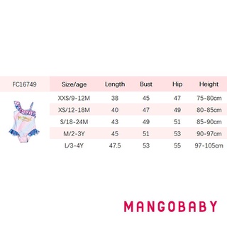 Mg-girls One Piece Bikini Cá Cân Ruffle Tôn Trang Bất Đối Xứng Dây Đeo Bronzing In Chữ Đồ Bơi