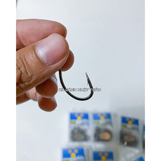 LƯỠI CÂU ĐƠN THÁP VÀNG CÂU CÁ ĐỦ SỐ XANH LÁ