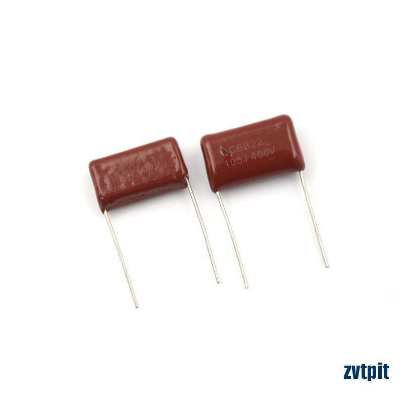 Condensador Película Metálica, 10 Piezas, CBB22, 105J, 400V, 1UF
