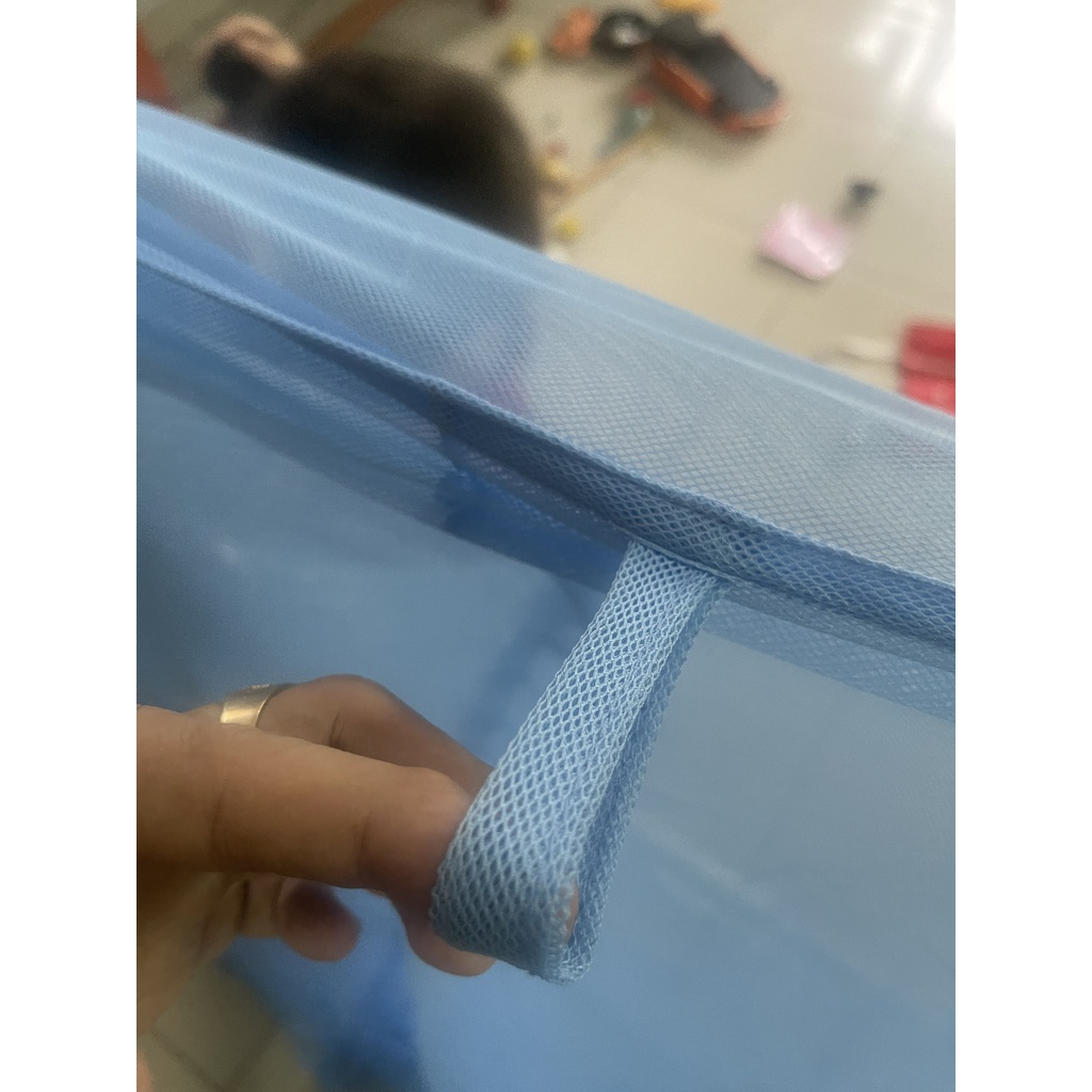 Mùng xếp ly Việt Nam, mùng mắc, chống muỗi, mùng xếp ly to, vuông vức, thoáng mát