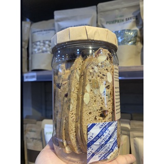 Bánh Biscotti Nguyên Cám Không Đường Légumes 200g - Eat Clean, Giàu Hạt Dinh Dưỡng, Không Bơ Sữa