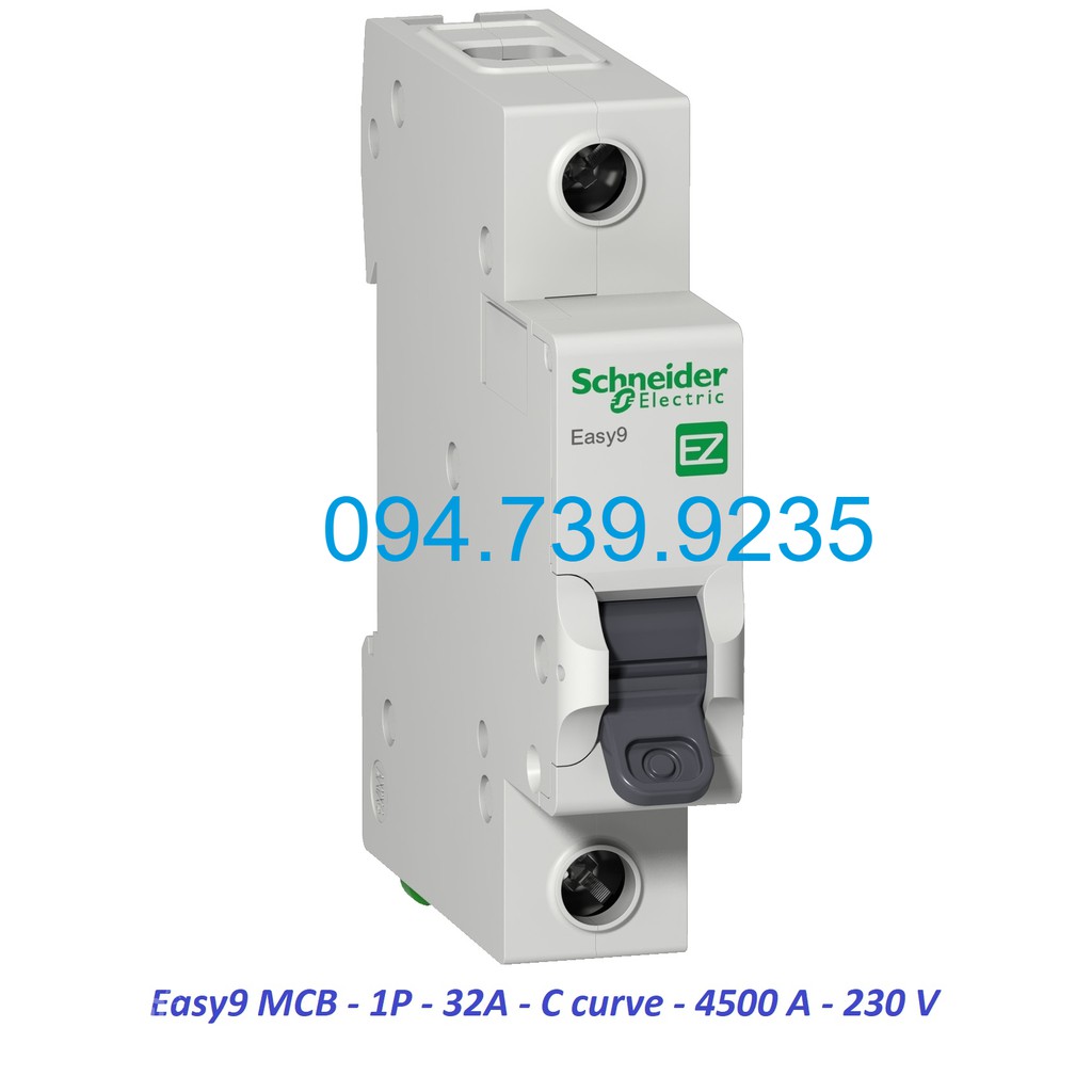 Automat Schneider 1P 32A 4.5kA - Schneider EZ9 1P 32A - MCB 1P 32A ...