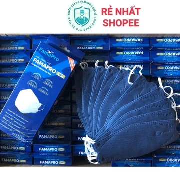 Combo 10 hộp khẩu trang 4D Famapro Khẩu trang Kf94 Famapro cao cấp