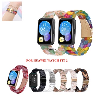 Dây Đeo Thay Thế Bằng Nhựa Resin Cho Đồng Hồ Huawei Watch Fit 2 Huawei fit2