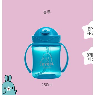 Bình ống hút IBYEOL Friends Flip Color One Touch