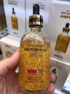 Serum Australia 24k Pure Gold Ampoule 100ml (serum tinh chất vàng 24k cao cấp Thera Lady Úc)