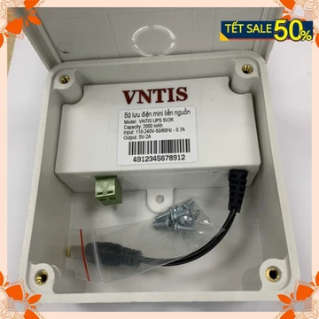 [GIÁ SỐC] Bộ lưu điện mini liền nguồn VNTIS 5v-2A |bộ lưu điện|bộ lưu điện camera|bộ lưu điện ups|bo luu dien