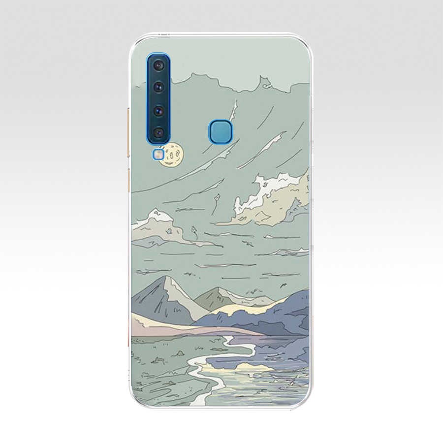 Ốp Điện Thoại TPU Dẻo In Họa Tiết Thời Trang Xinh Xắn Cho Samsung Galaxy a9 2018 a9 pro J1 2016 J1 ACE