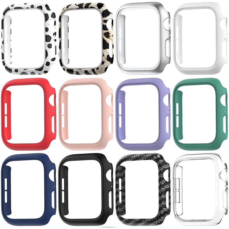 Vỏ rỗng cho Apple Watch S11 Case Ultra 3 2 49mm Series 11 10 46MM 45 41mm 44mm 40 42mm 38mm PC Bảo vệ cản cho iWatch 8 7 SE3 6 5 4 3