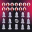 CODECOVED Son Môi Khuôn Dụng Cụ Trang Điểm Nhẫn Đứng Silicone DIY Thủ Công Mỹ Phẩm Son Dưỡng Môi Khuôn