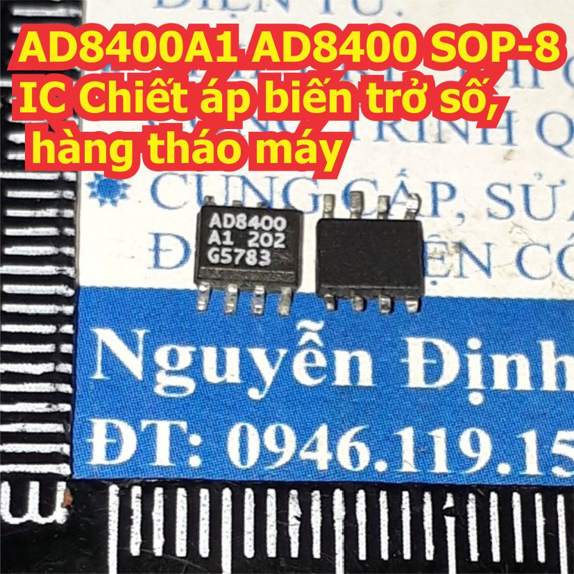AD8400A1 AD8400 SOP-8 IC Chiết áp biến trở số, hàng tháo máy kde8099 ...