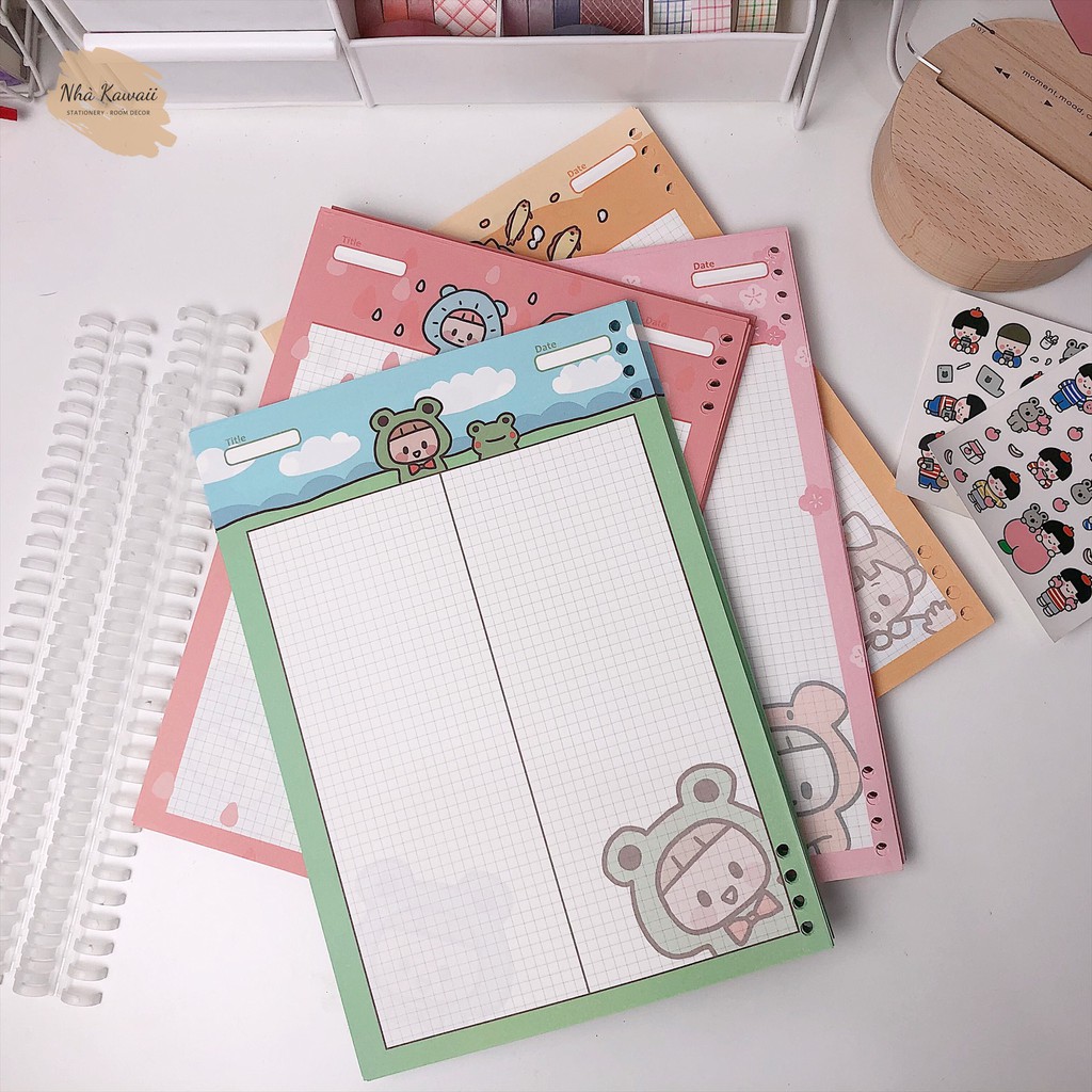 Tập Giấy Take Note 2 Mặt, Giấy Ghi Chú Dễ Thương Size B5 (Tặng Kèm ...