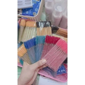 chổi chải mi kim tuyến túi 50 cây