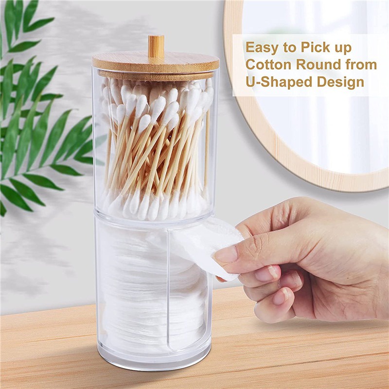 Hộp Đựng Tăm Bông , TẨY TRANG (TB01) Trang Điểm Tiện Dụng