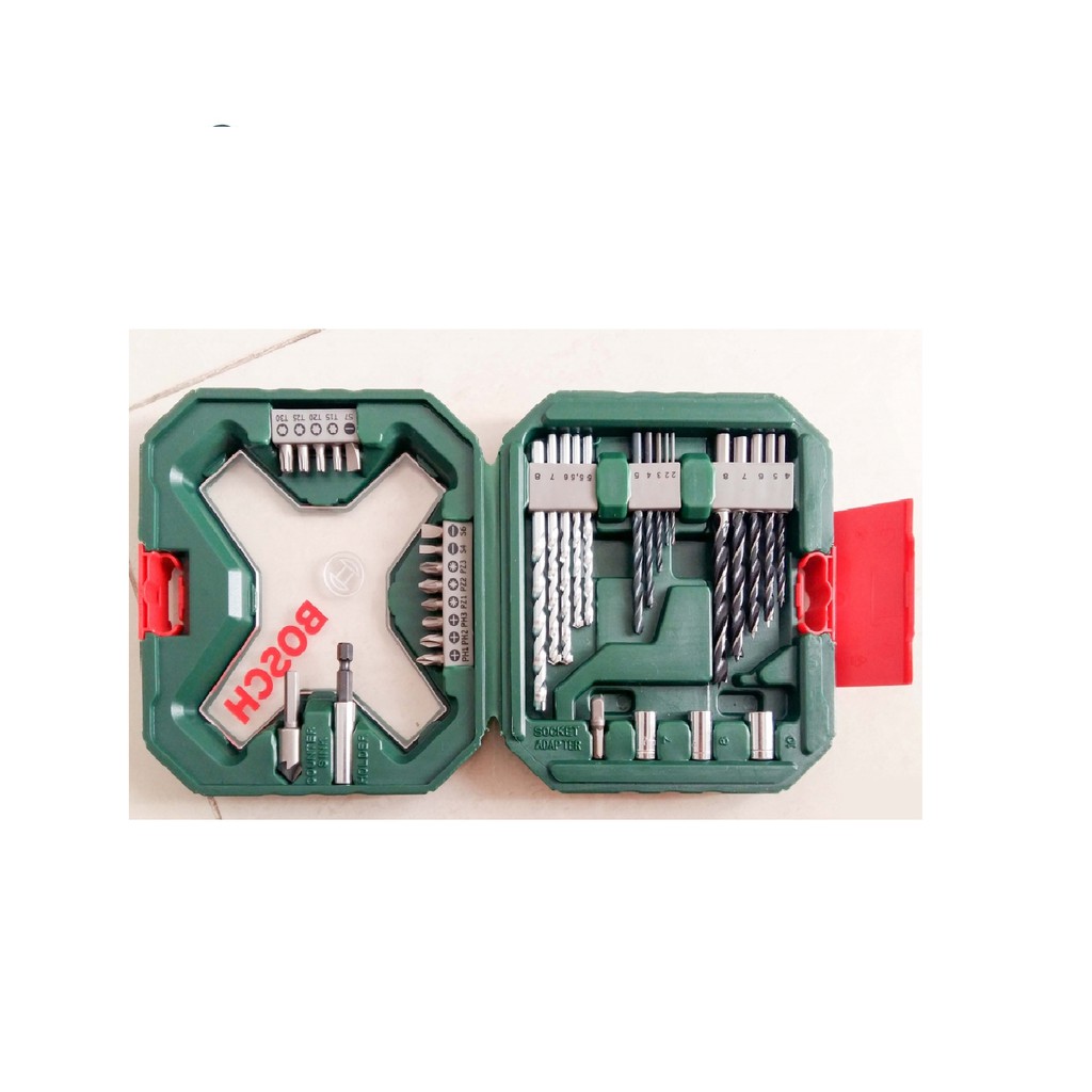 Bộ mũi khoan và vặn vít Bosch X-Line 34 chi tiết