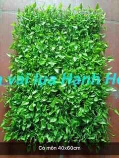 Thảm cỏ nhân tạo ( tai chuột, cải xoong,…)- cỏ giả trang trí
