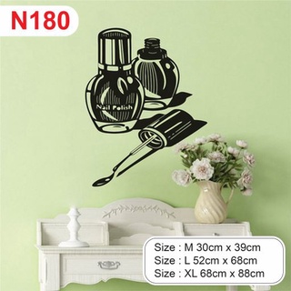 Decal trang trí tiệm Nails - Spa, thu hút khách hàng, tạo điểm nhấn, xóa tan khoảng trống trên tường, tăng doanh thu P12