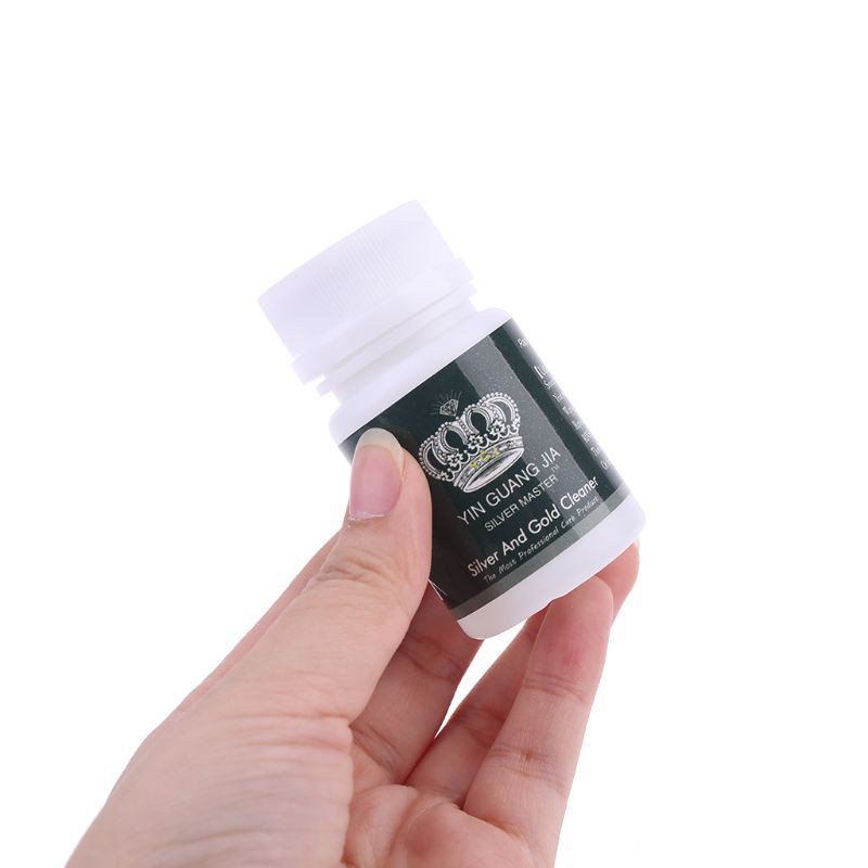 Chất tẩy rửa đánh bóng trang sức xi mạ vàng/ bạc chuyên dụng 40ml