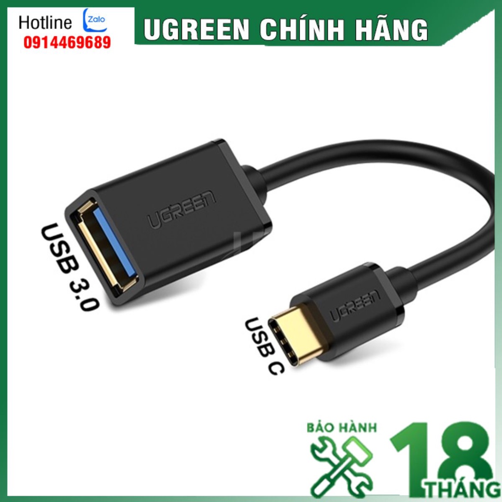 Ugreen 30701 Cáp Otg Usb Type C To Usb 30 Chính Hãng Ugreen Chính Hãng Shopee Việt Nam 1187