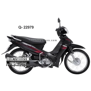 Tem rời Sirius - Zin 2017, xe đen xám - Thiết kế theo yêu cầu, chỉnh sửa theo ý. Sắc nét, bền màu