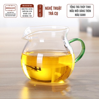 Tống thủy tinh nhiều màu dung tích thường dùng nhất trong trà đạo 180ml