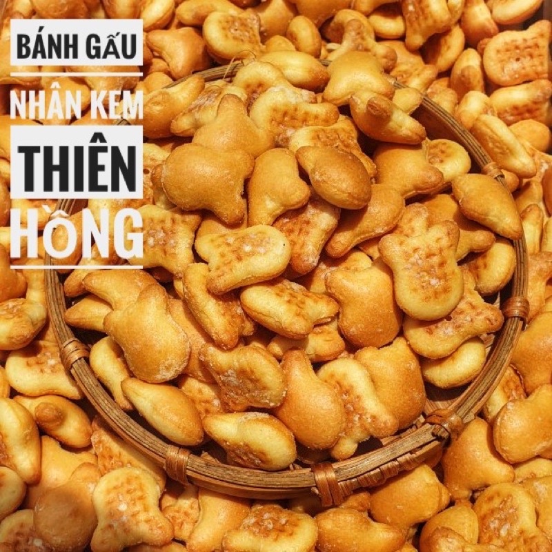 Bánh gấu mix 3 vị Thiên Hồng 480g