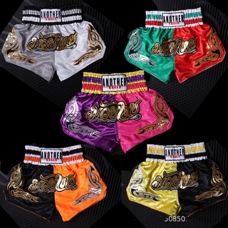 Nam Muay Thái Quần Short Nữ Trẻ Em Thanh Thiếu Niên Quyền Anh Quần Short Kickboxing Chiến Đấu MMA Trunks Sanda Vật lộn Huấn Luyện Quần Ngắn