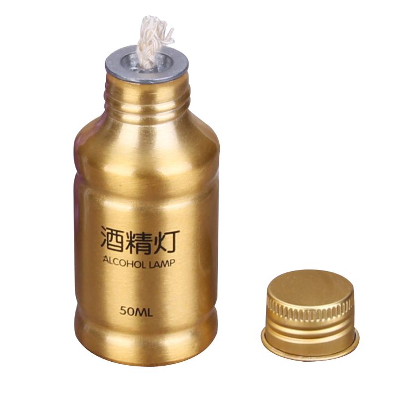 Da Di Động Mini 50ml Hợp Kim Nhôm Cho Đèn Đốt Hóa Học Thiết Bị Phòng Thí Nghiệm Dụng Cụ Làm Nóng