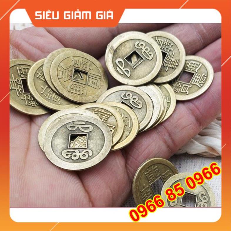 [SALE] Đồng xu cổ, đồng tiền xu cổ, xu ngũ đế phong thuỷ | Shopee Việt Nam