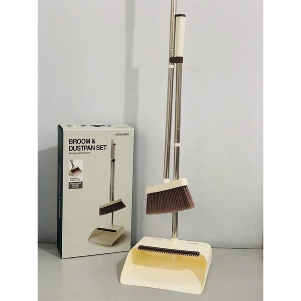 Bộ chổi quét và Ki hốt rác LOCK&LOCK - ETM465 | Shopee Việt Nam