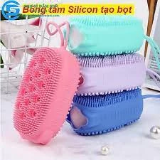 Bông Tắm Silicon Tạo Bọt 2 Mặt Hình Chuột