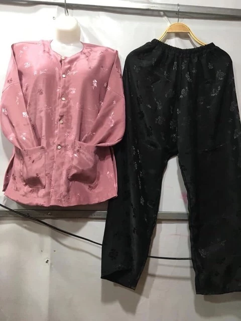 Combo Áo Bà Ba Quần Bà Già - Bộ Đồ Cho Bà - Bộ Đồ Người Già