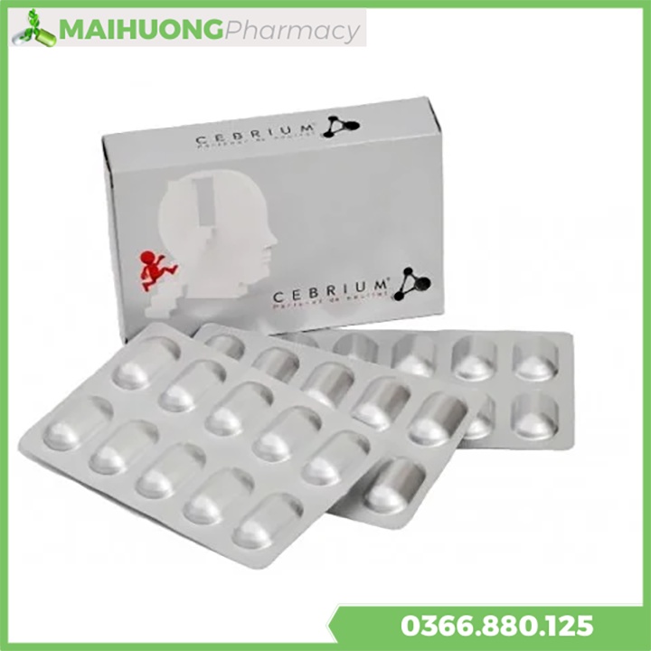 [Chính Hãng] Cebrium giúp cải thiện chức năng nhận thức và trí nhớ sau ...