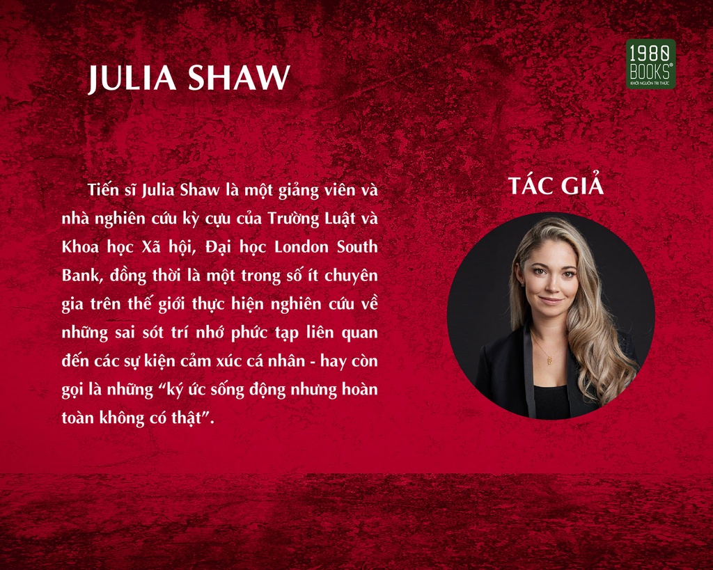 Mô tả Sách - Tâm trí và hành vi tội phạm - Julia Shaw (1980BOOKS HCM) - 3
